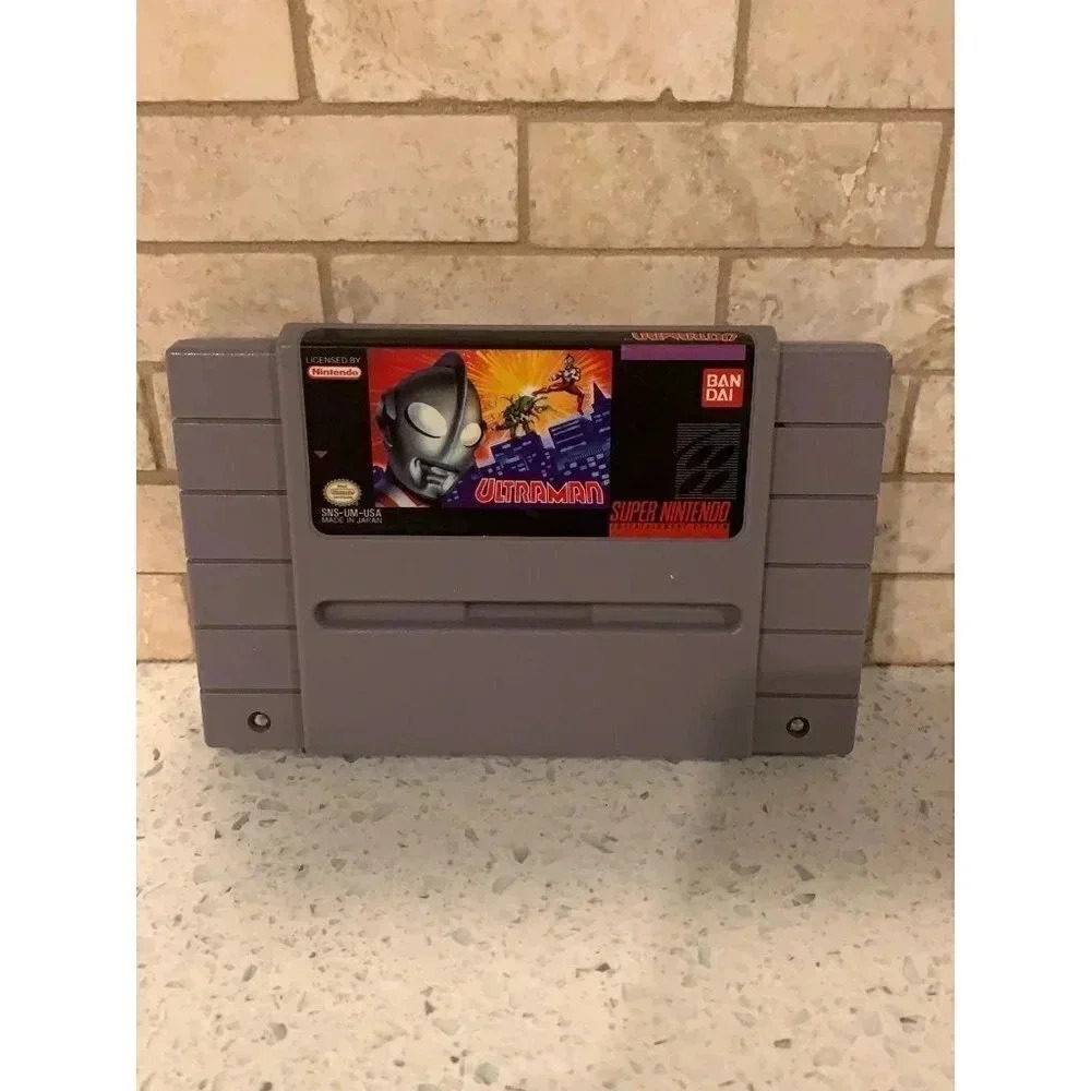 SNES Ultraman Video Game  ‎  Bu